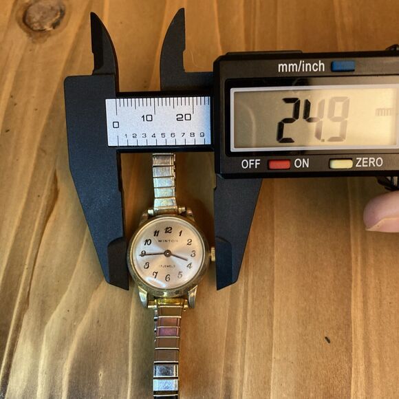 Winton Manual Wind Ladies Gold Tone Watch main image 7